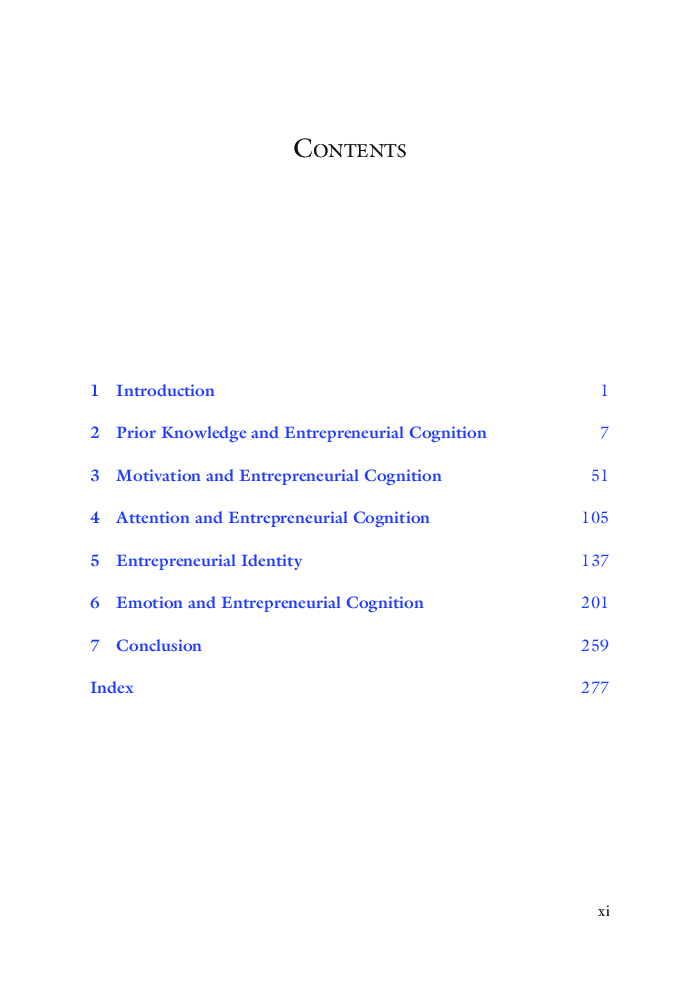 Entrepreneurial Cognition - Page 3