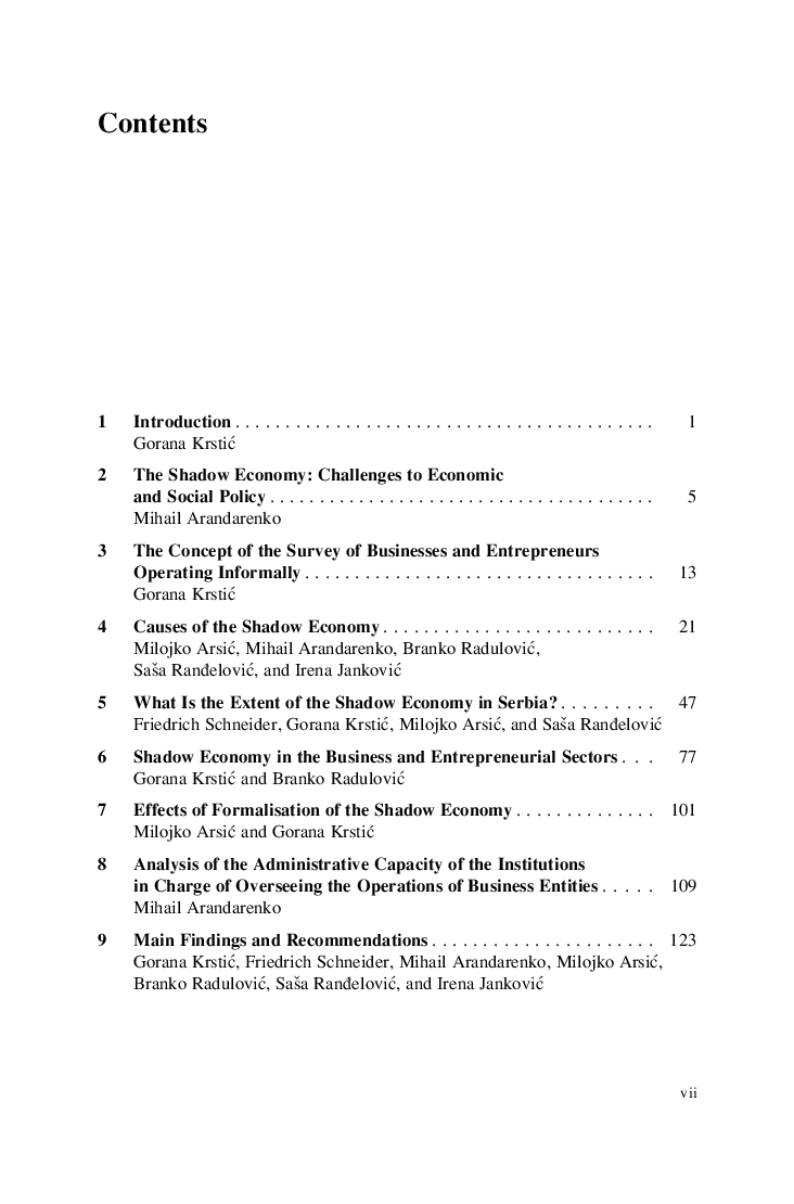 Formalizing The Shadow Economy In Serbia - Page 3