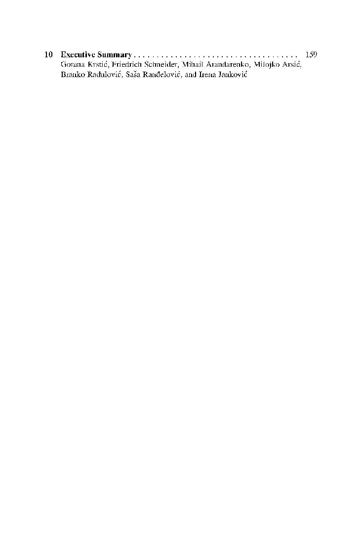 Formalizing The Shadow Economy In Serbia - Page 5