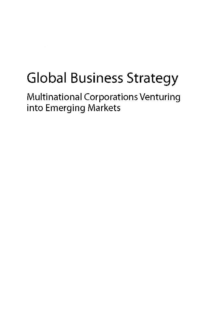 Global Business Strategy - Page 2