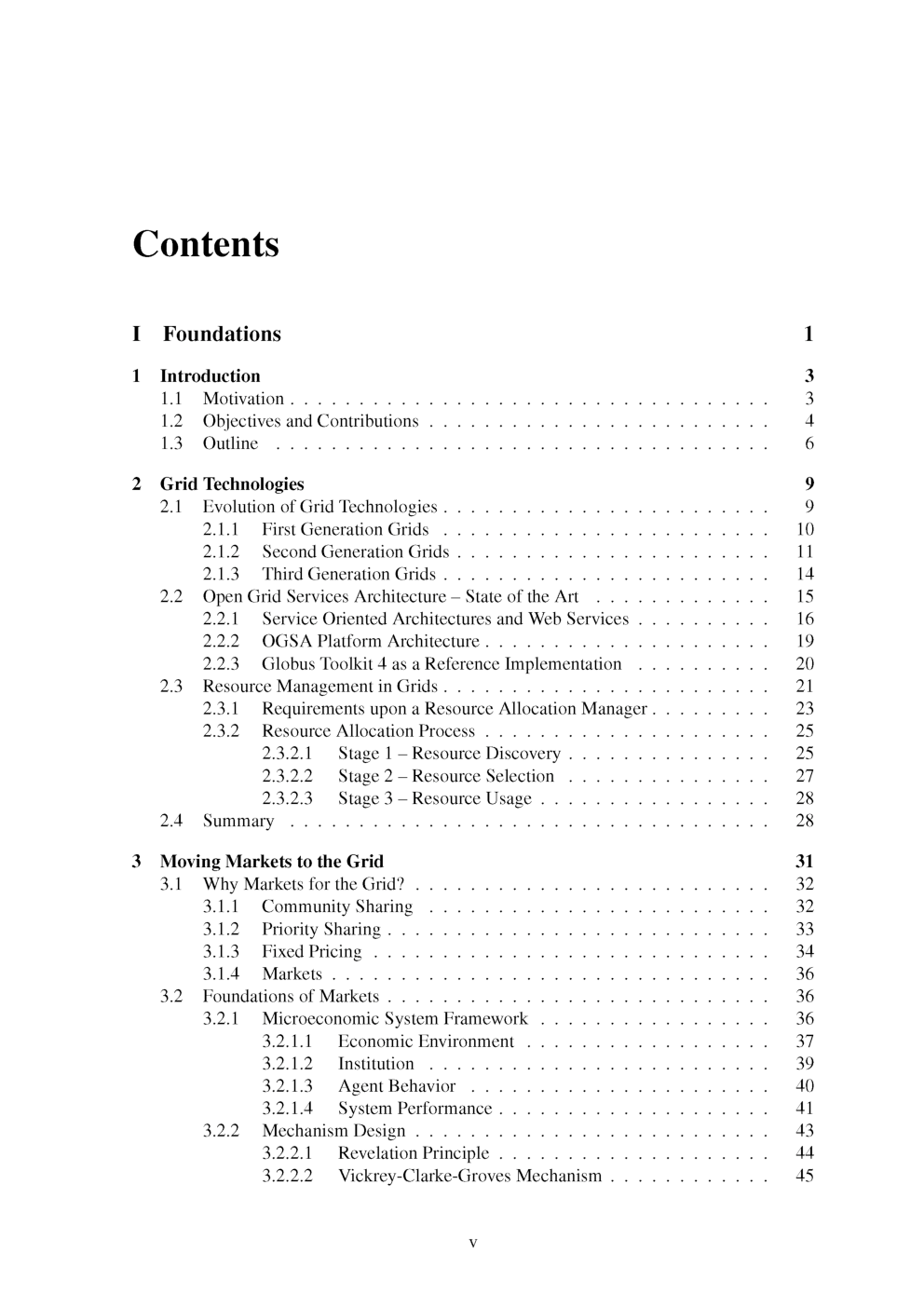 Resource Allocation In The Grid A Market Engineering Approach - Page 3