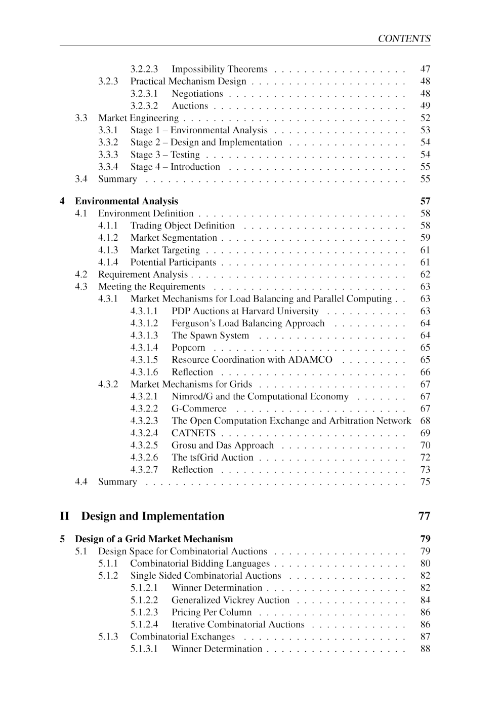 Resource Allocation In The Grid A Market Engineering Approach - Page 4