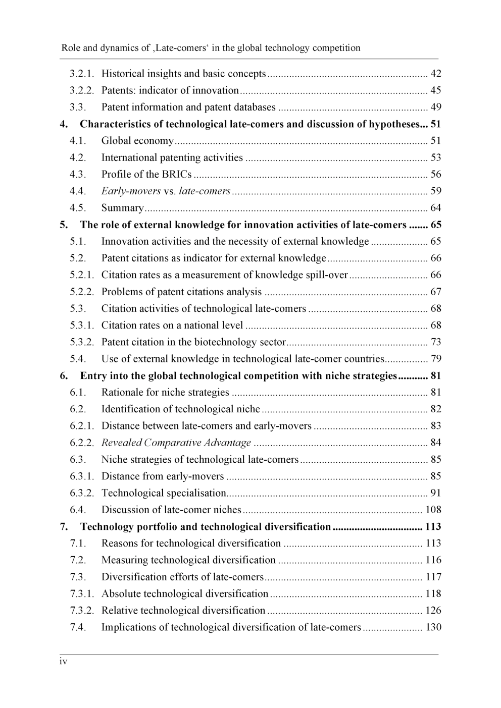 Role And Dynamics Of Late Comers In The Global Technology Competition - Page 4