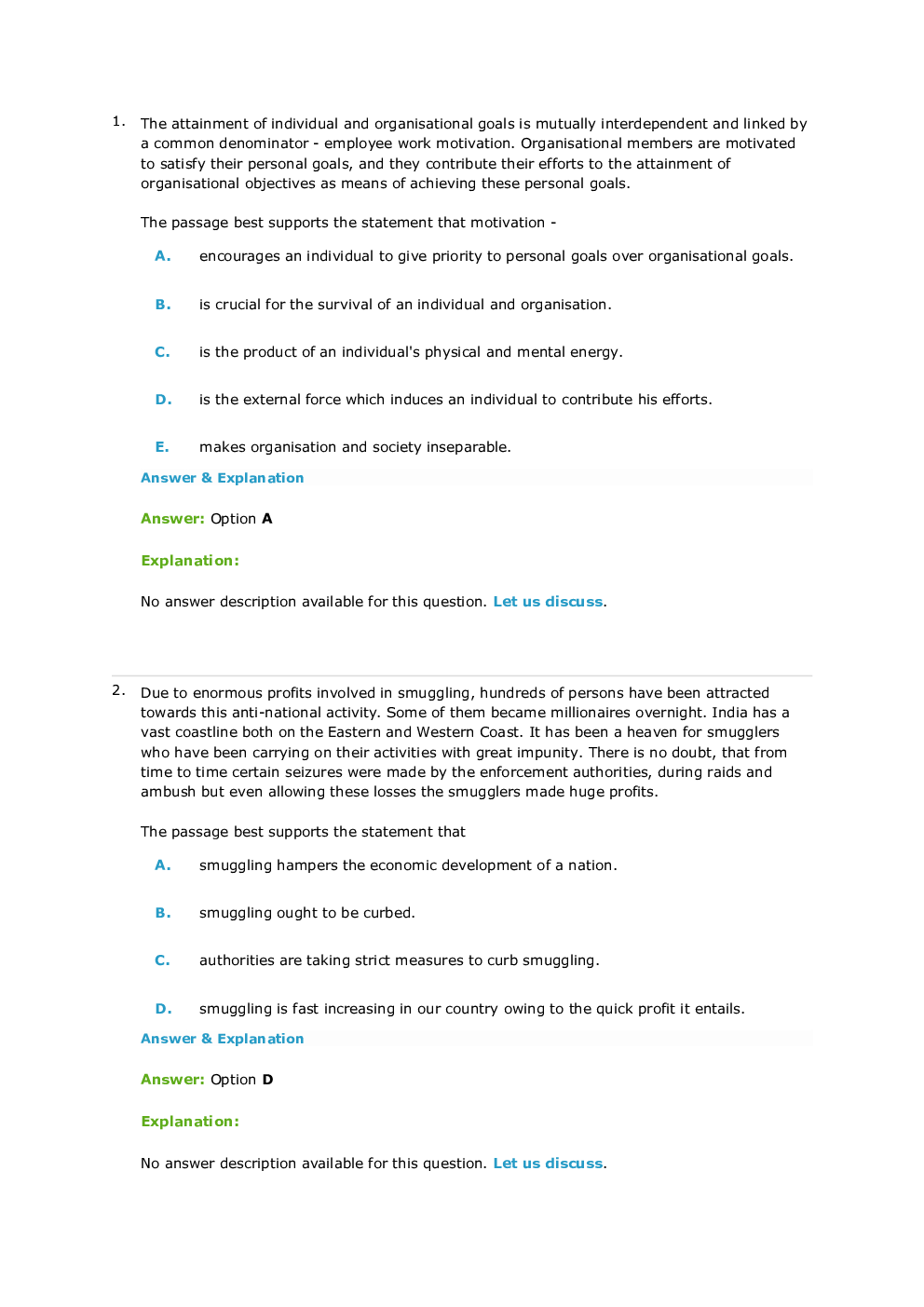 Study Material For Reasoning Ability - II - Page 2