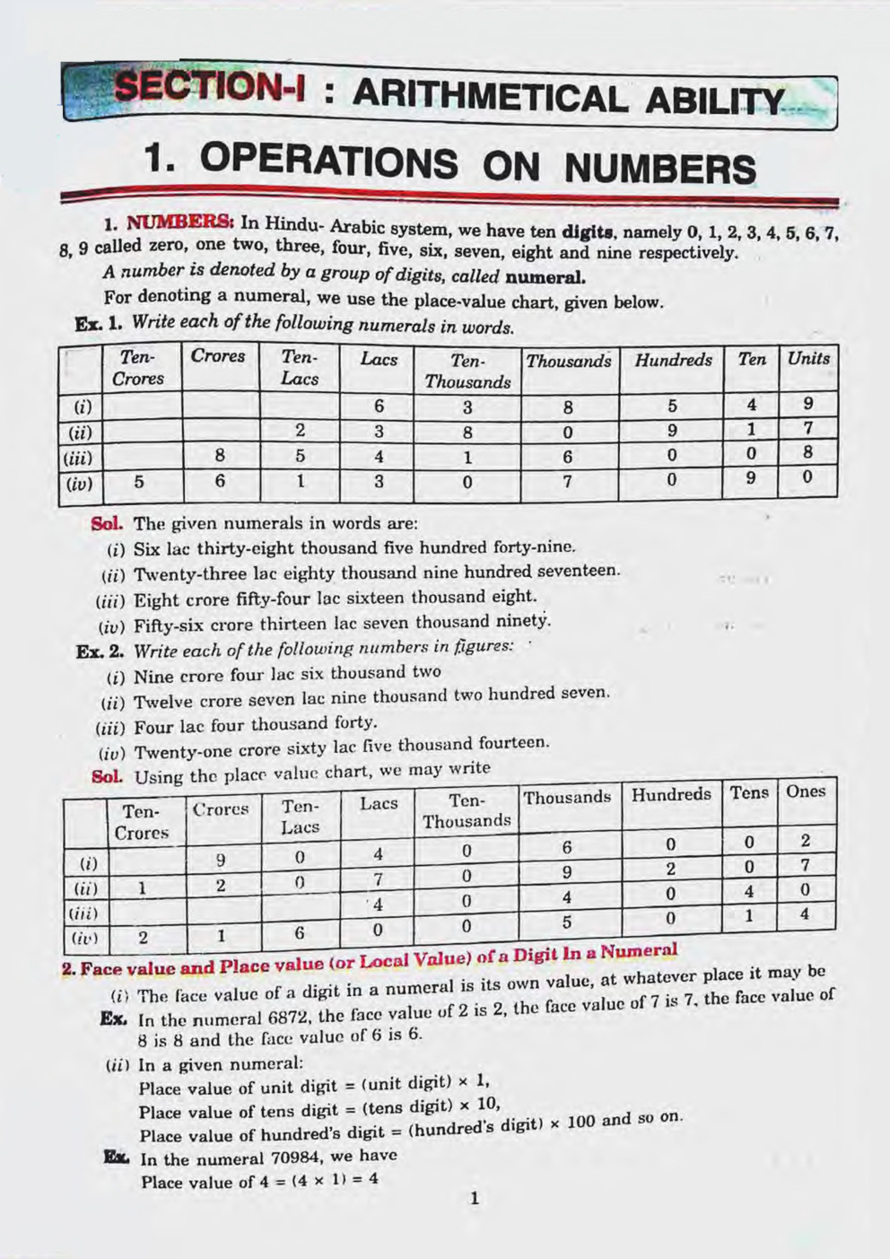 Study Material For Quantitative Aptitude - I - Page 3
