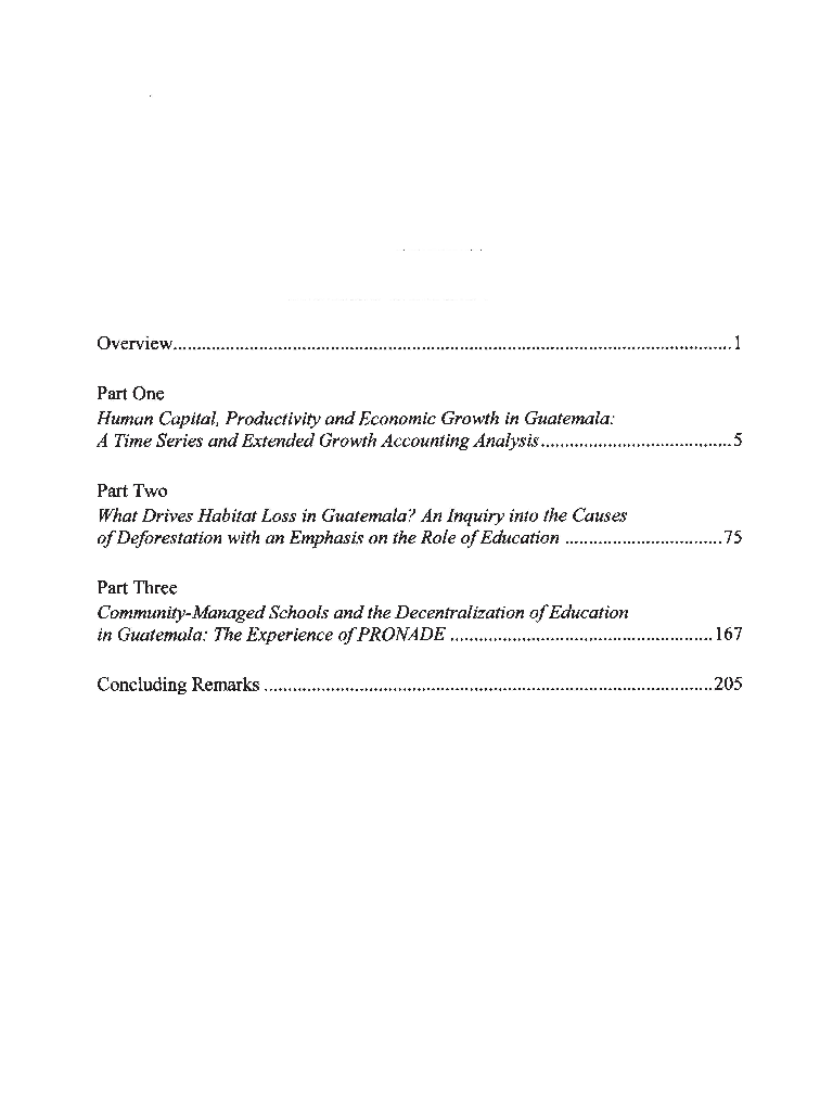 Economic Growth Biodiversity Conservation And The Formation Of Human Capital In A Developing Country - Page 2