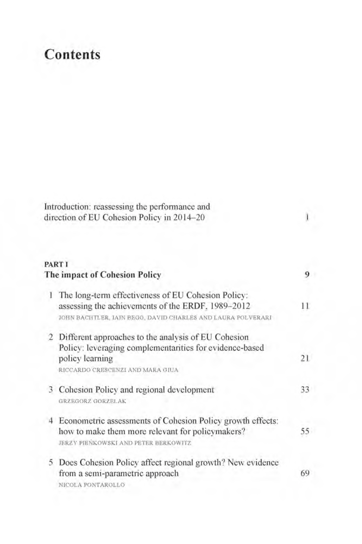 EU Cohesion Policy Reassessing Performance And Direction - Page 3