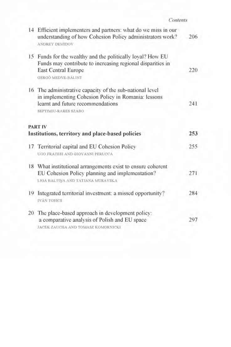 EU Cohesion Policy Reassessing Performance And Direction - Page 5