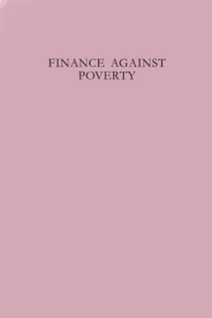 Finance Against Poverty - Page 1