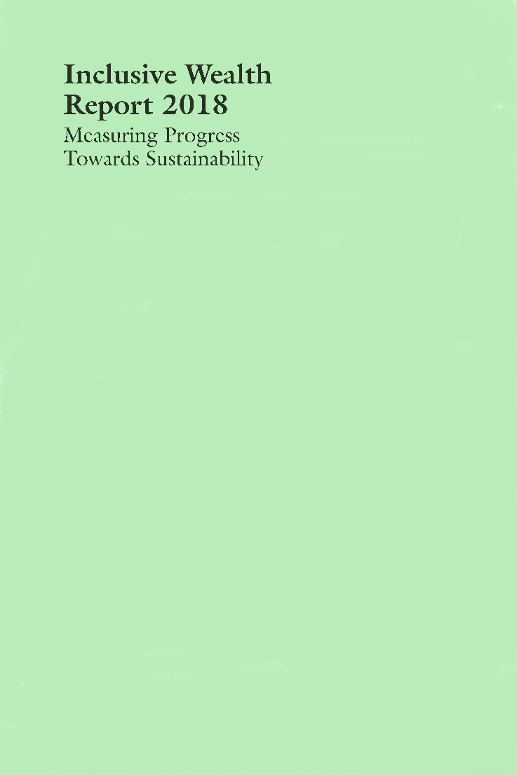 Inclusive wealth Report 2018 - Page 1