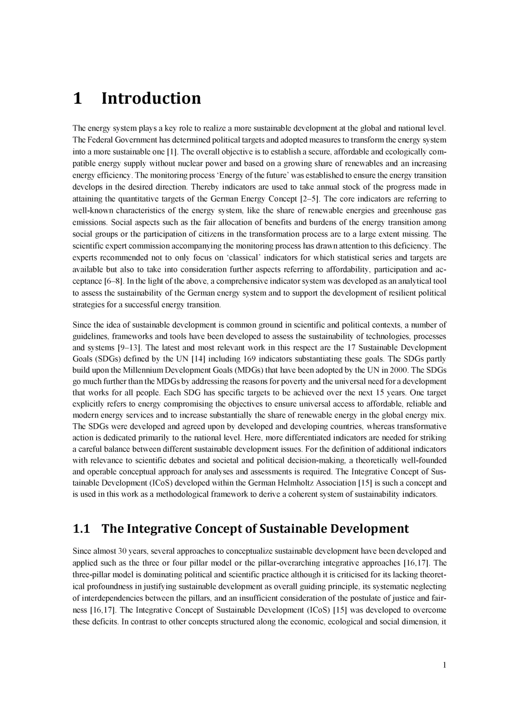 Indicator Based Sustainability Assessment Of The German Energy System And Its Transition - Page 4
