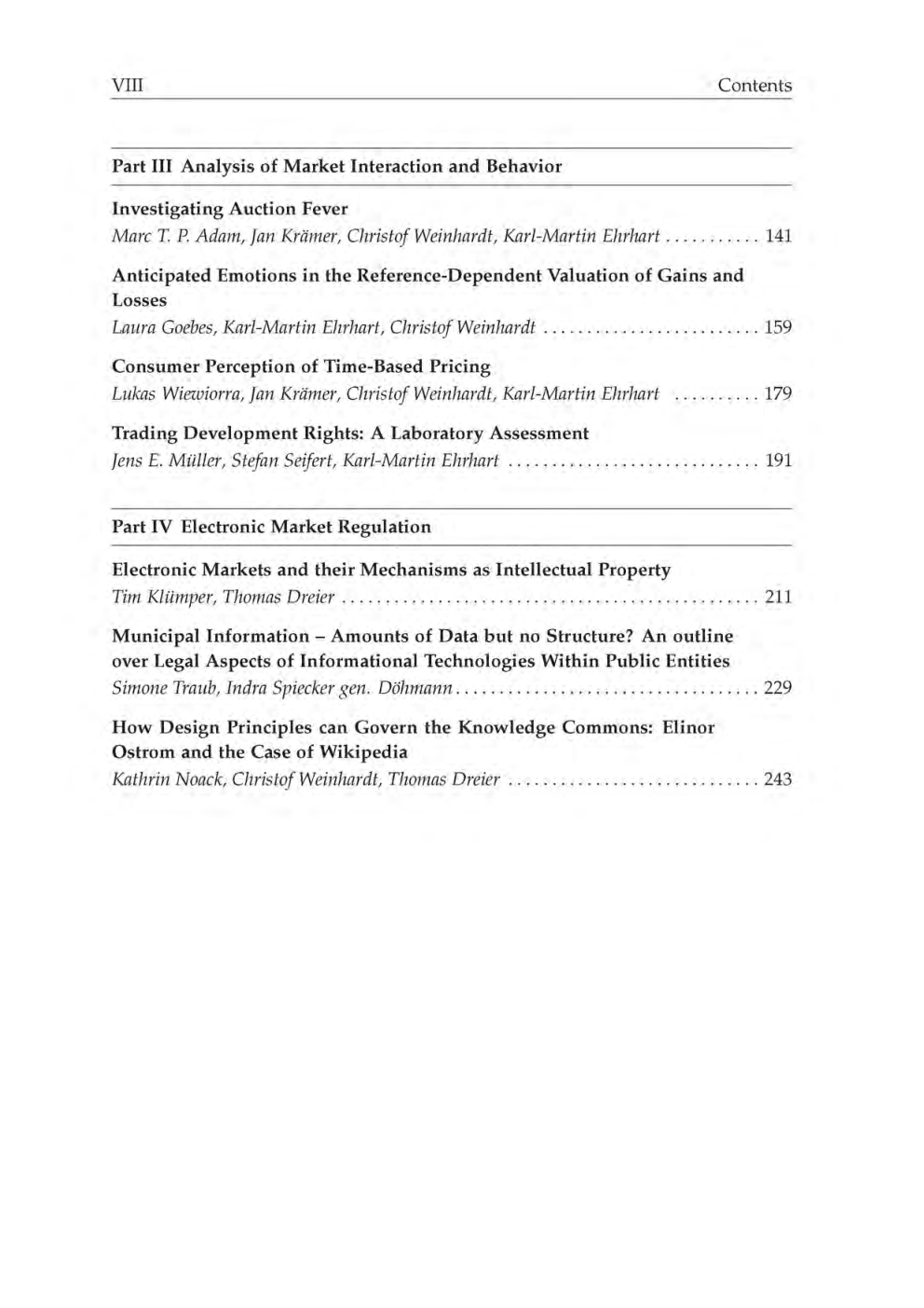 Information Management And Market Engineering Volume-II - Page 3