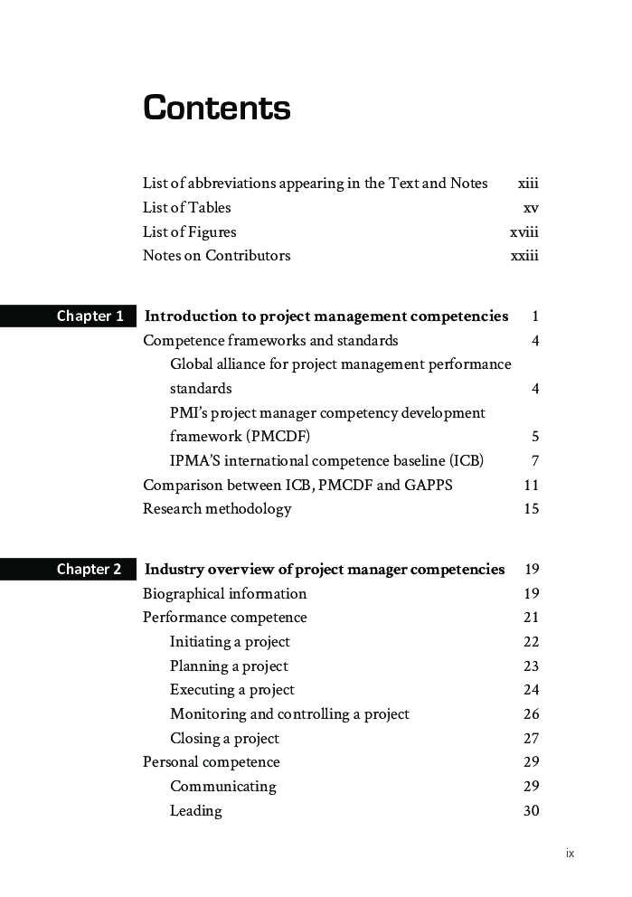 Information Technology Project Manager's Competencies - Page 3