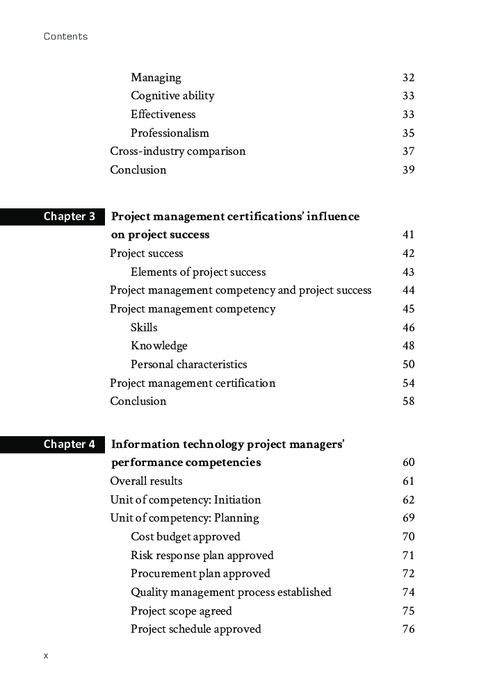 Information Technology Project Manager's Competencies - Page 4