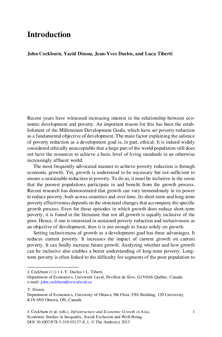 Infrastructure And Economic growth In Asia - Page 3