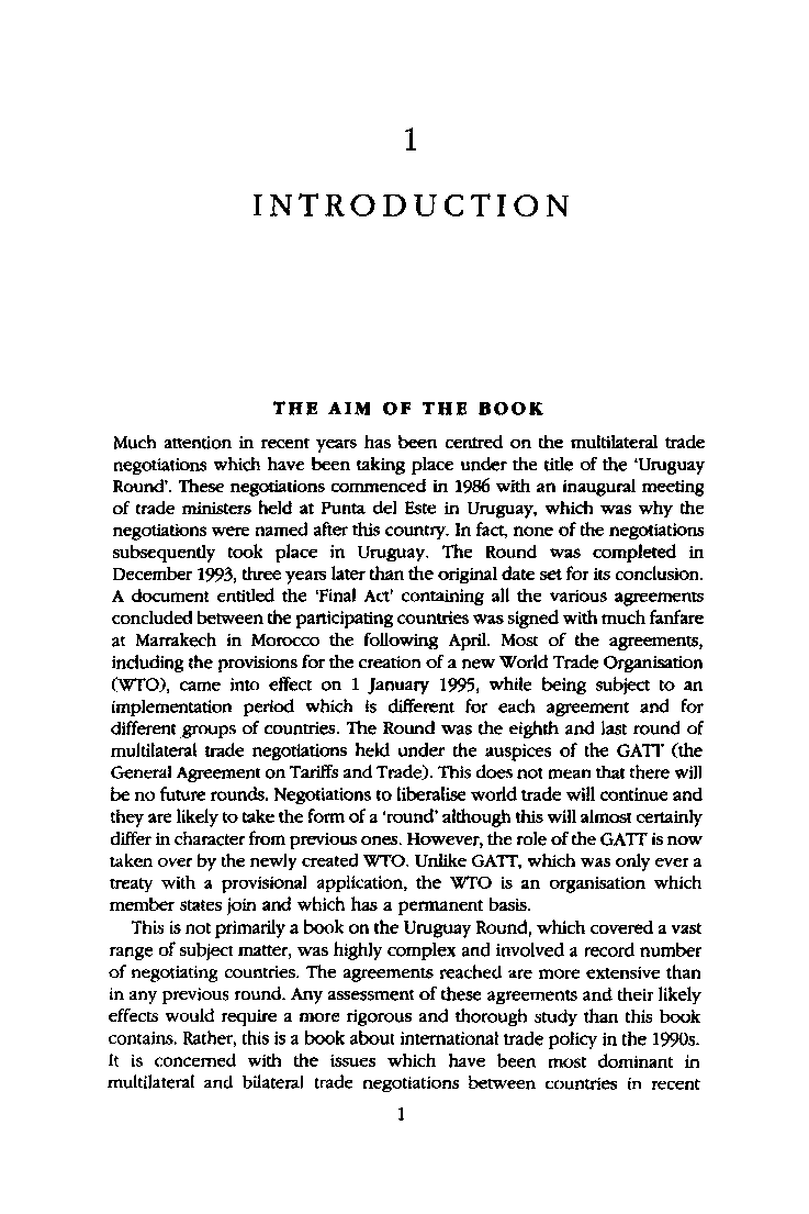 International trade Policy A Contemporary Analysis - Page 3