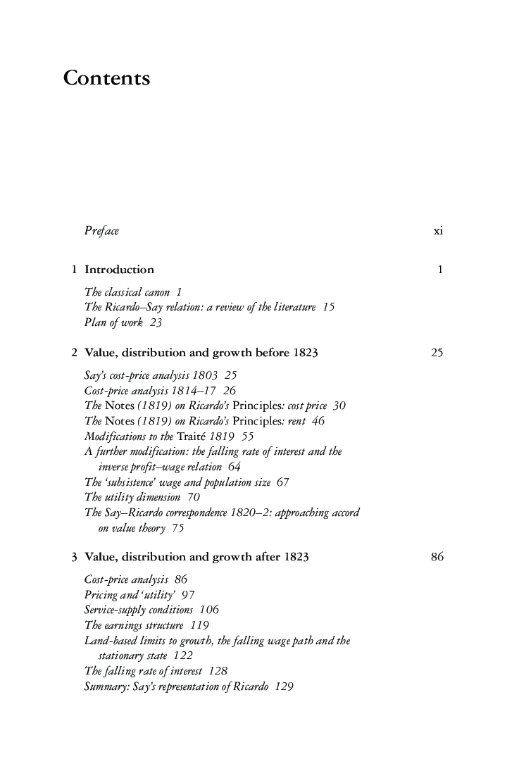Jean Baptiste Say And The Classical Canon In Economics - Page 2