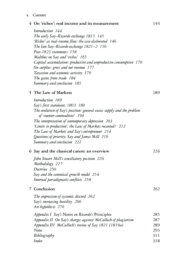 Jean Baptiste Say And The Classical Canon In Economics - Page 3