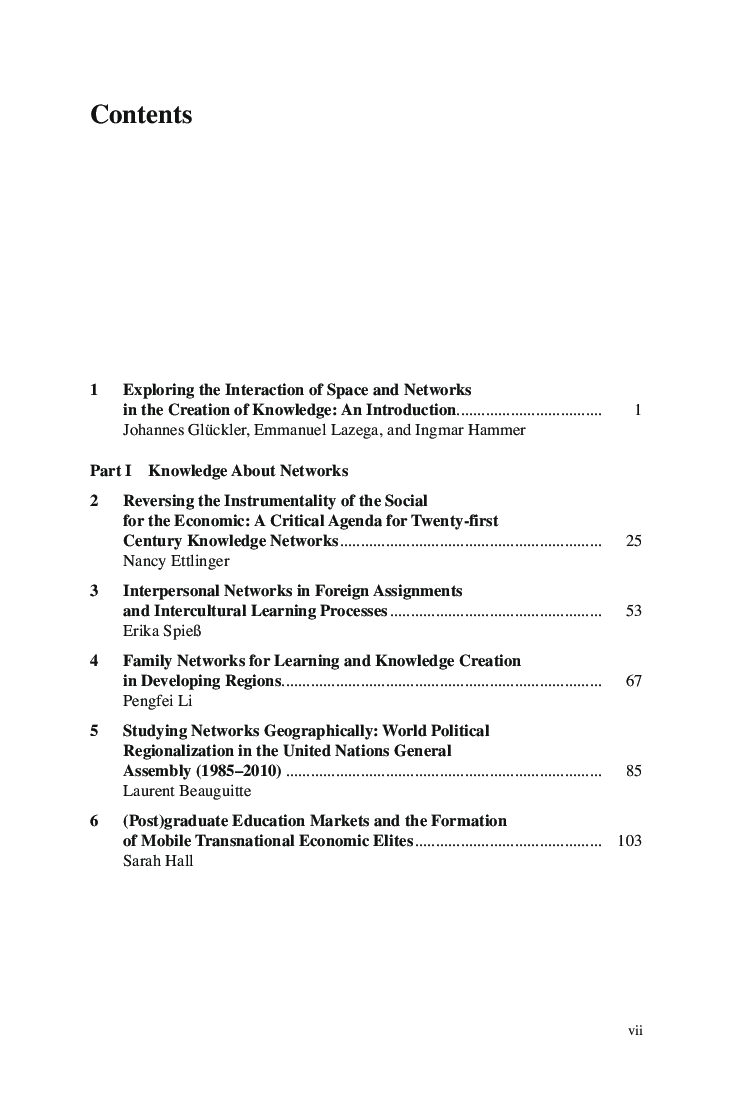 Knowledge And Networks - Page 2