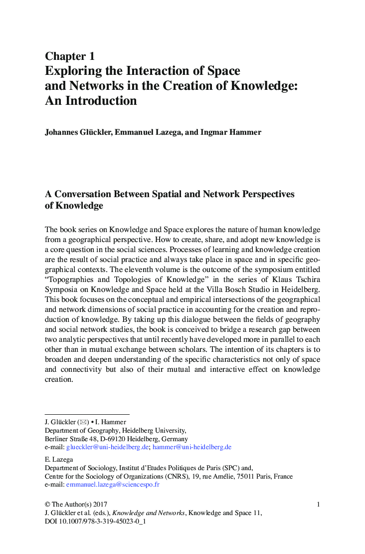 Knowledge And Networks - Page 5