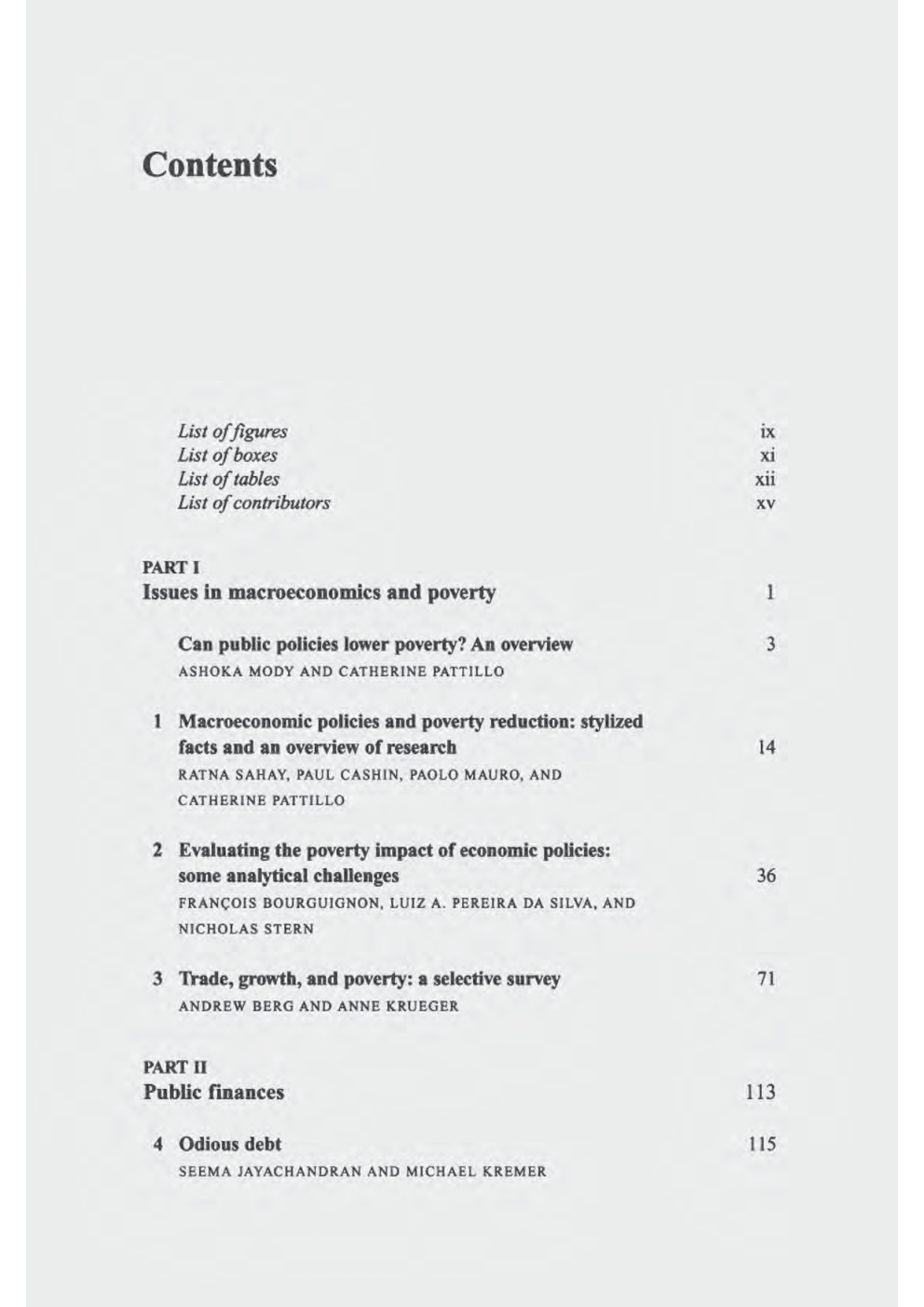 Macroeconomic Policies And Poverty Reduction - Page 2