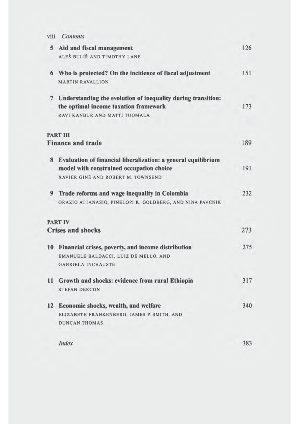 Macroeconomic Policies And Poverty Reduction - Page 3