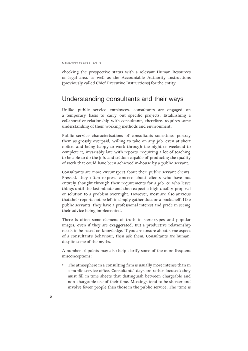 Managing Consultants A Practical Guide For Busy Public Sector Managers - Page 5