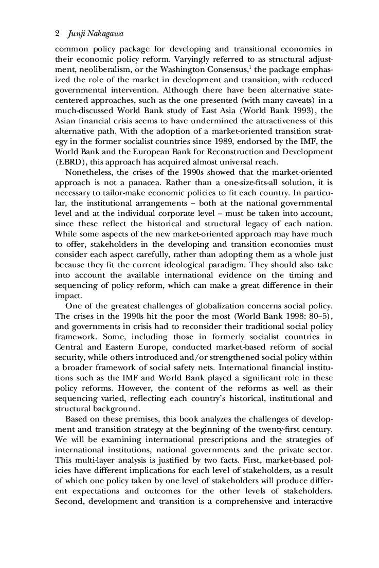 Managing Development Globalization Economic Restructuring And Social Policy - Page 5