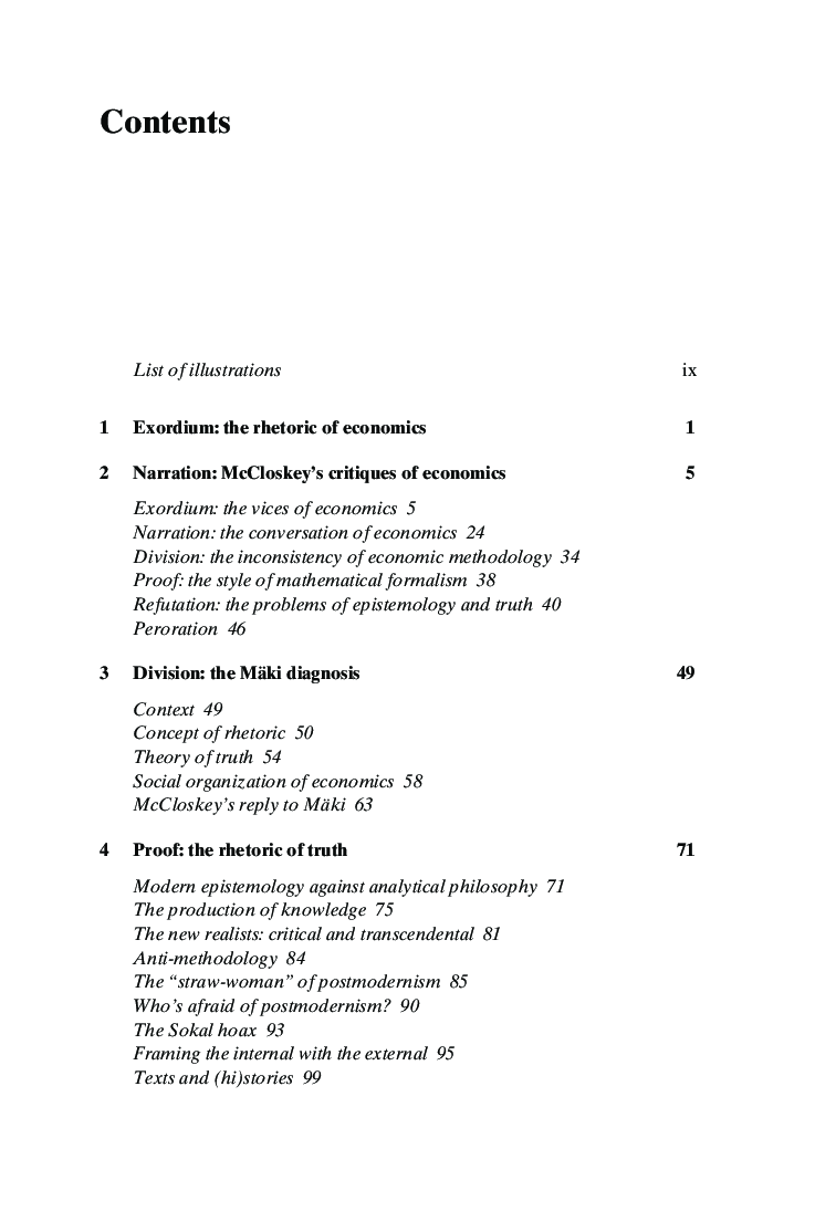 Mc Closkey's Rhetoric Discourse Ethics In Economics - Page 2