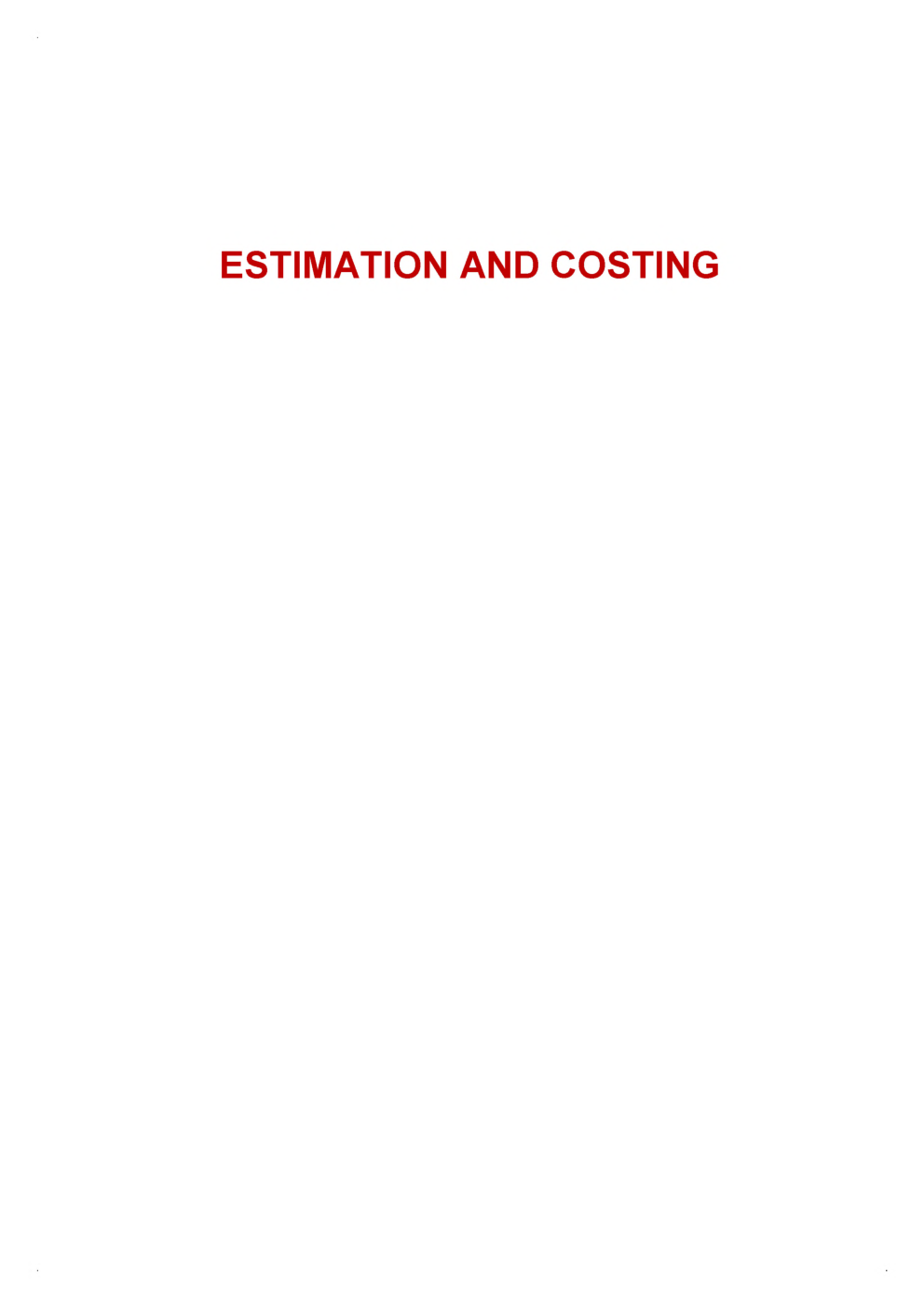 Estimation And Costing Study Material For SSC JE Civill Engineering - Page 2