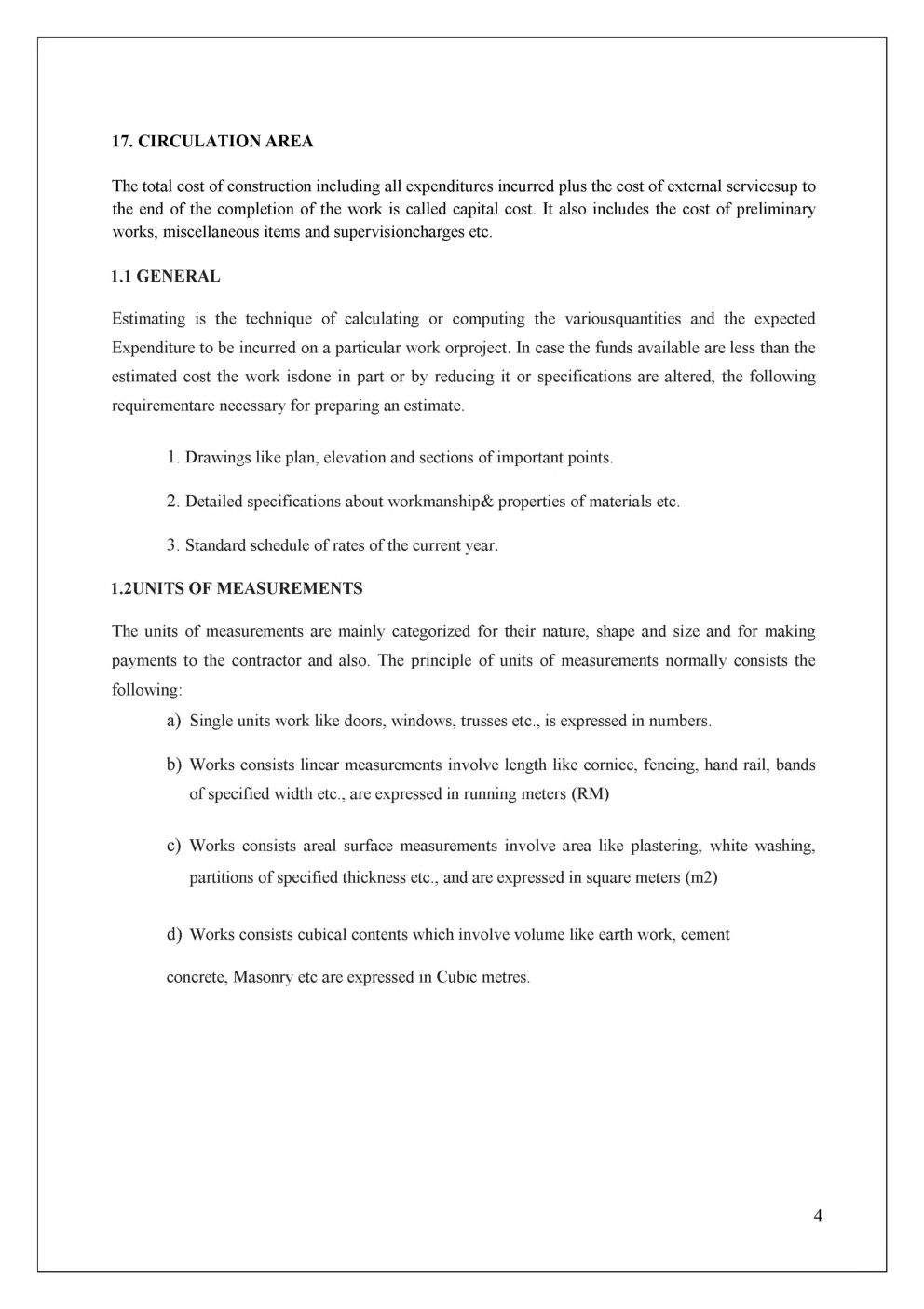 Estimation And Costing Study Material For SSC JE Civill Engineering - Page 5