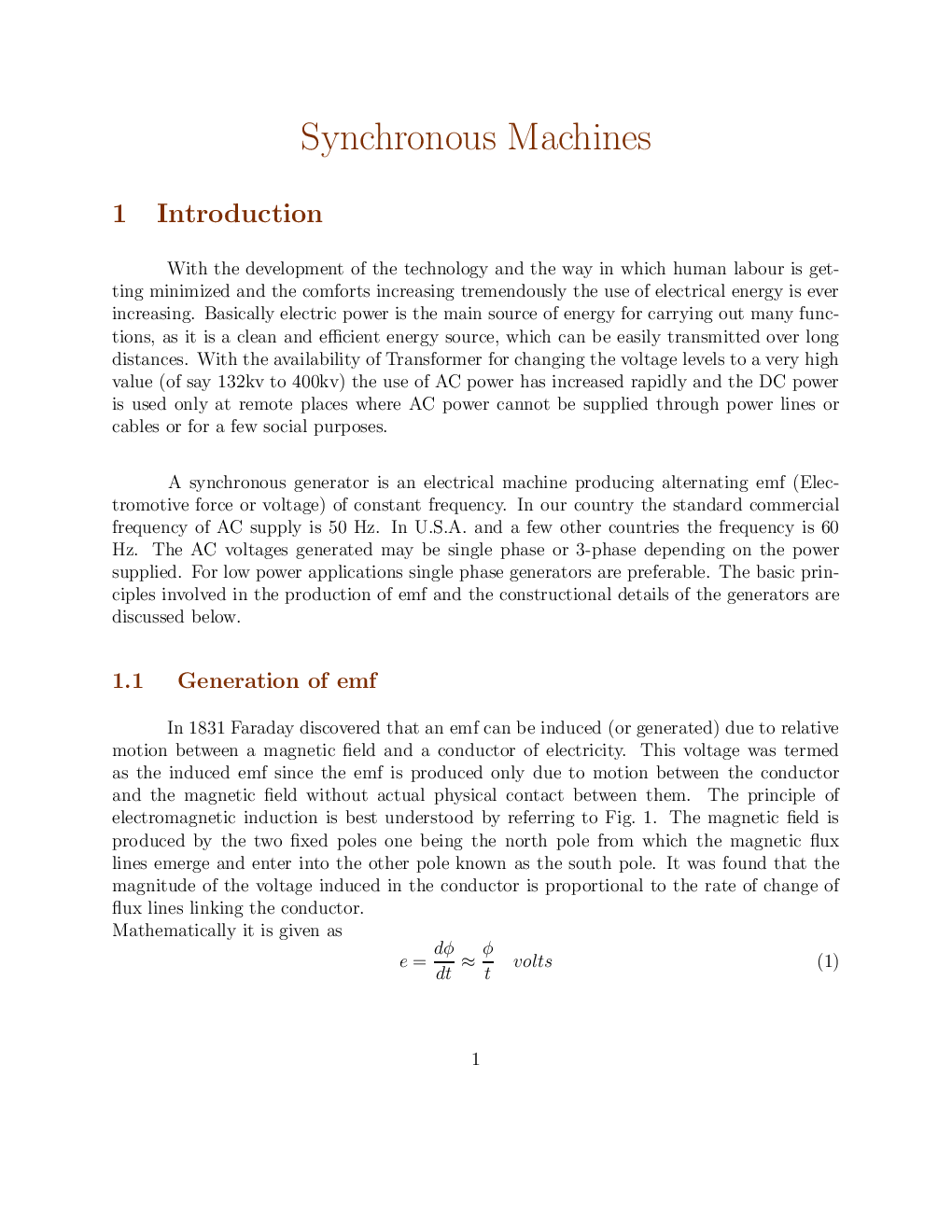 Synchronous Machines Study Material For SSC JE Electrical Engineering - Page 2