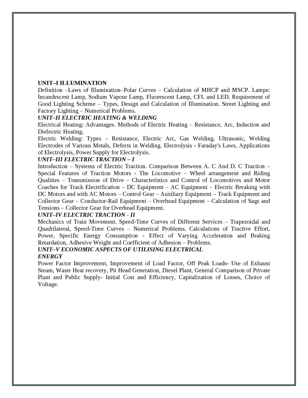 Utilization And Electrical Energy Study Material For SSC JE Electrical Engineering - Page 3