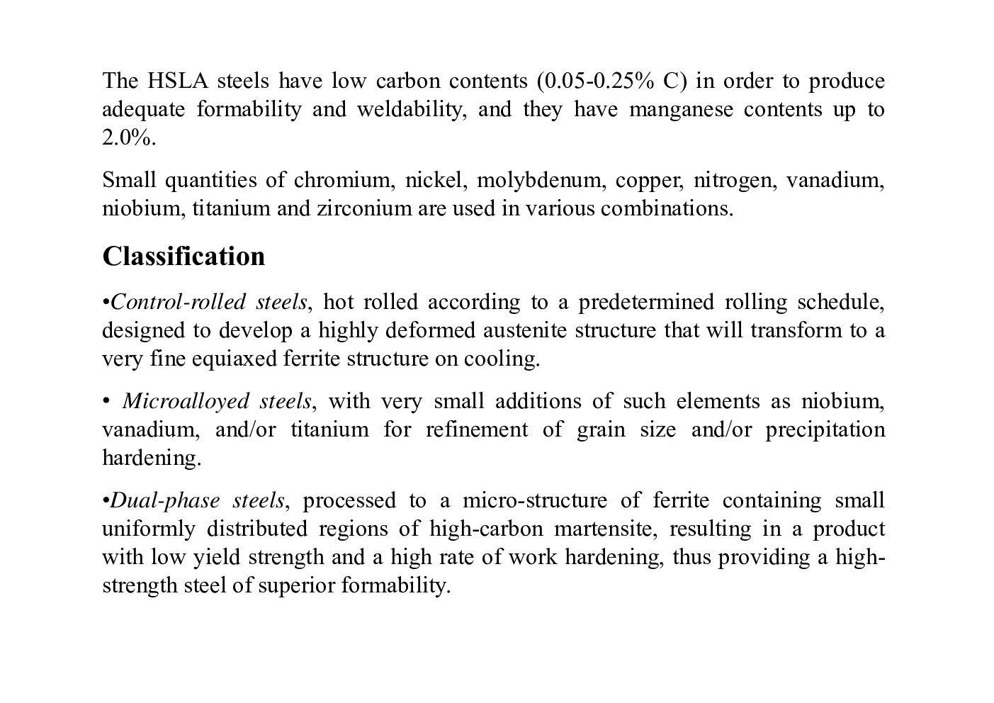 Classification Of Steels Study Material For SSC JE Mechanical Engineering - Page 3
