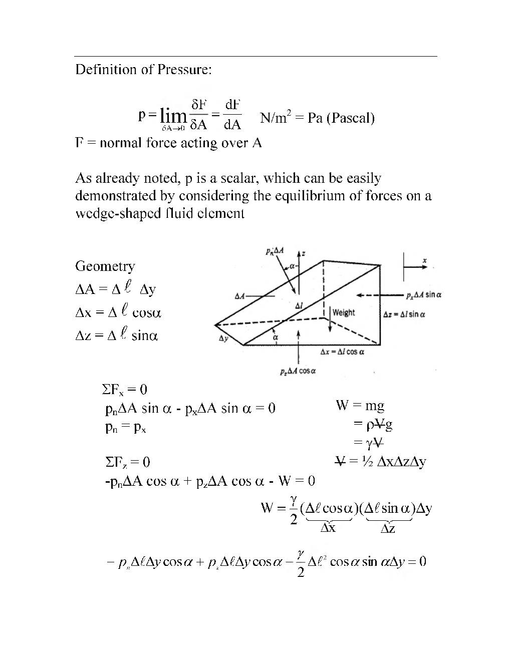 Fluid Statics Study Material For SSC JE Mechanical Engineering - Page 3