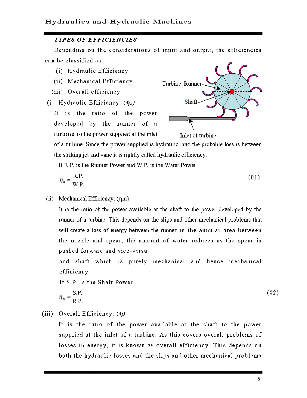 Hydraulic Turbines Study Material For SSC JE Mechanical Engineering - Page 4