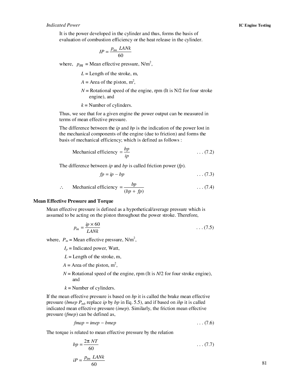 IC Engine Performance Study Material For SSC JE Mechanical Engineering - Page 4