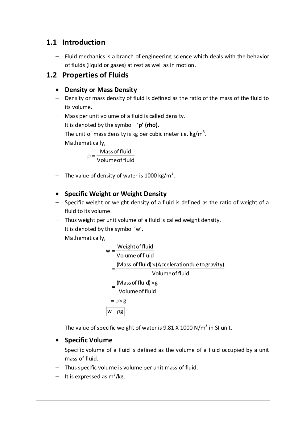 Properties & Classification Of Fluids Study Material For SSC JE Mechanical Engineering - Page 3