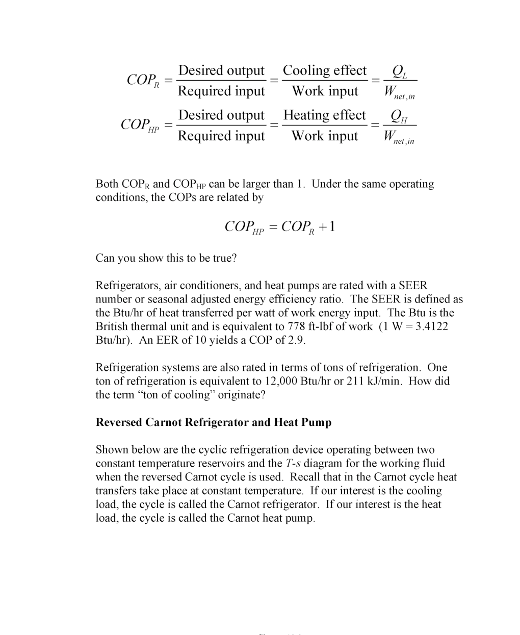 Refrigeration cycles Study Material For SSC JE Mechanical Engineering - Page 3