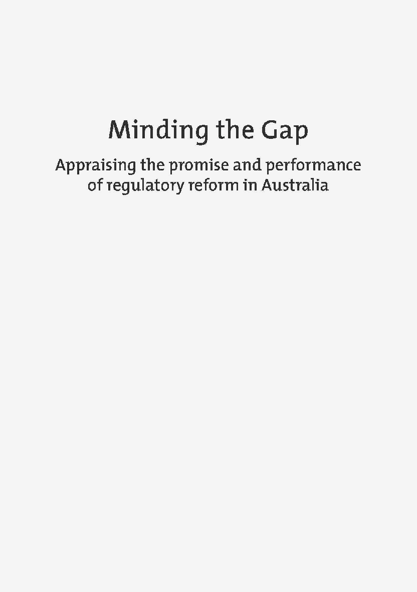 Minding The Gap - Page 1