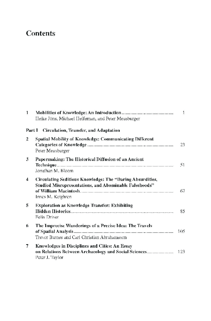 Mobilities Of Knowledge - Page 2