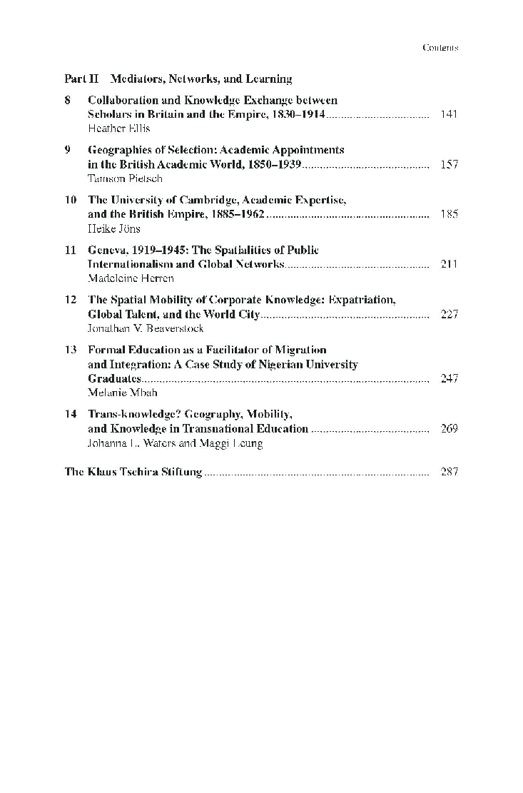 Mobilities Of Knowledge - Page 3