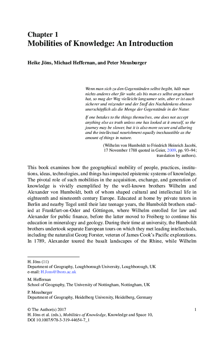 Mobilities Of Knowledge - Page 4