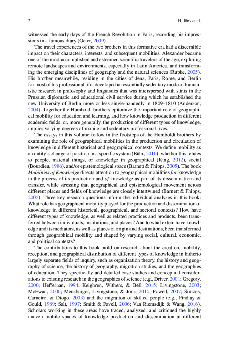 Mobilities Of Knowledge - Page 5