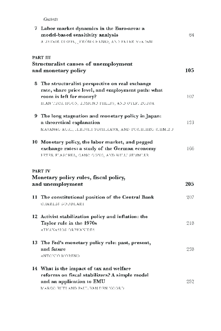 Monetary Policy And Unemployment - Page 3