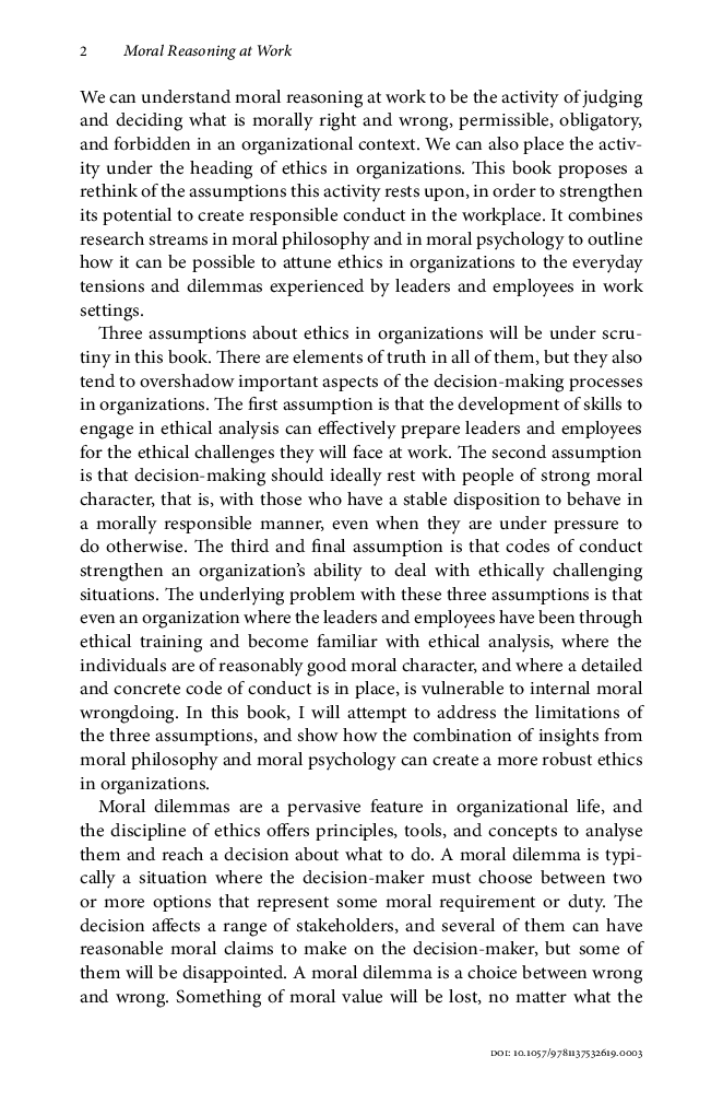 Moral Reasoning At Work - Page 4