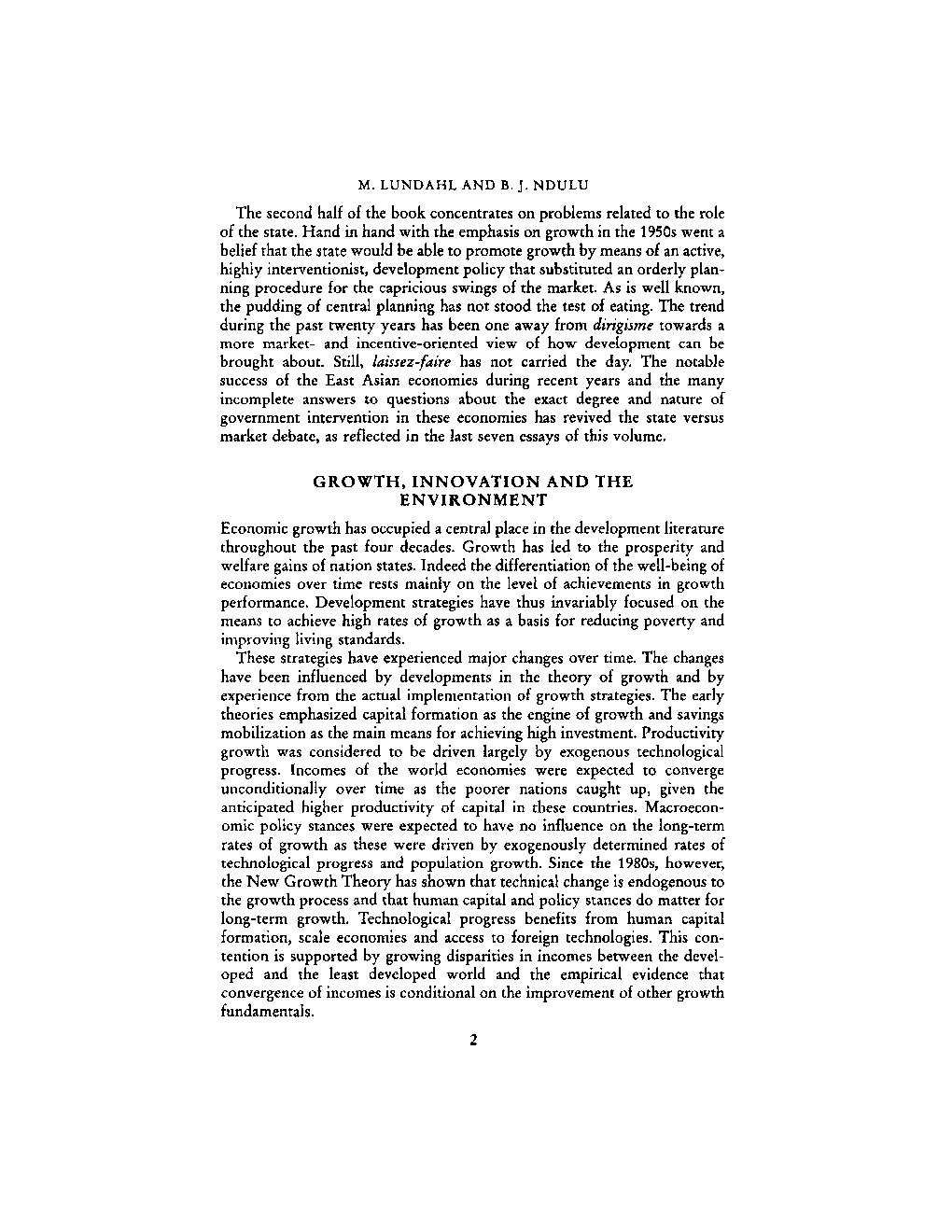 New Directions In Development Economics - Page 5