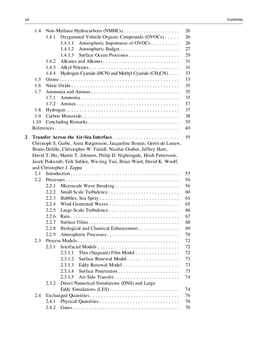 Ocean Atmosphere Interactions Of Gases And Particles - Page 3