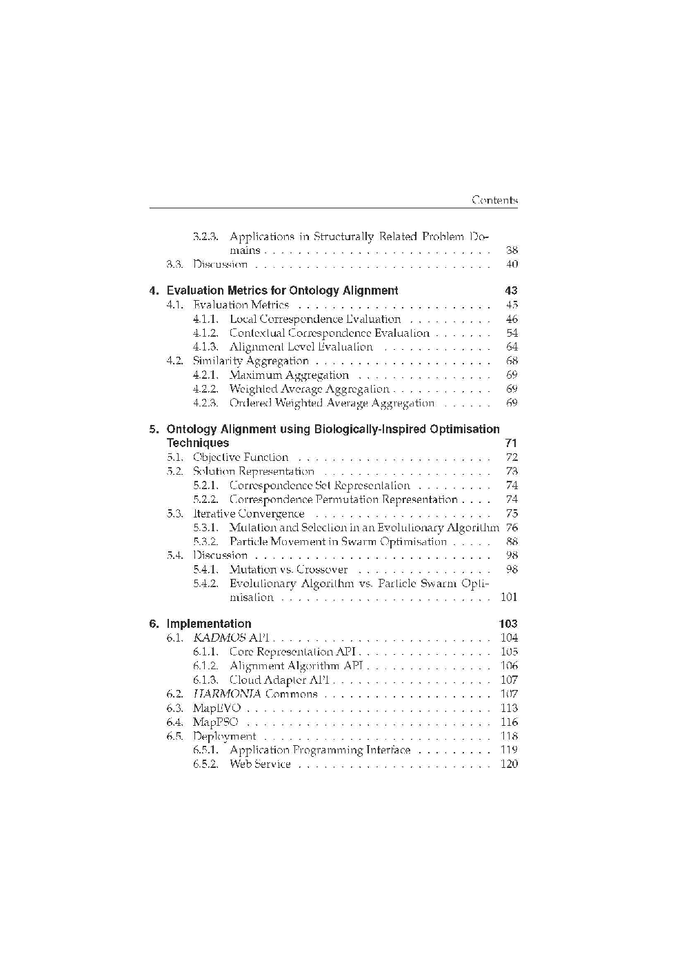 Ontology Alignment Using Biologically Inspired Optimisation Algorithms - Page 3