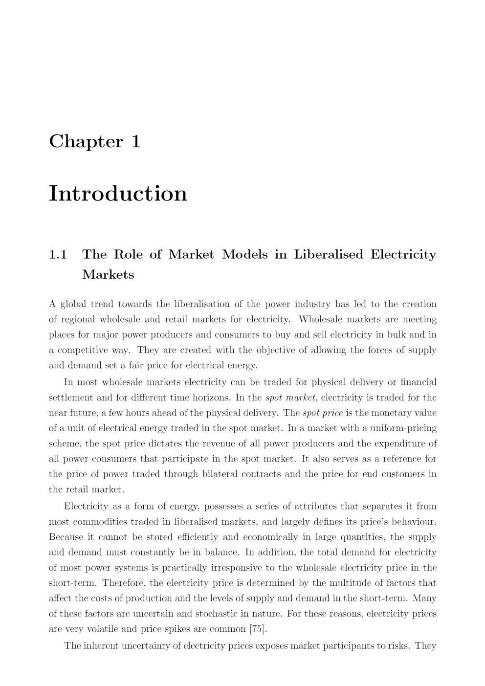 Production Cost Models With Regard To Liberalised Electricity Markets - Page 5